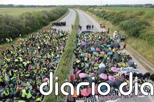 Miles de manifestantes protestan contra el congreso de AfD en Érfurt