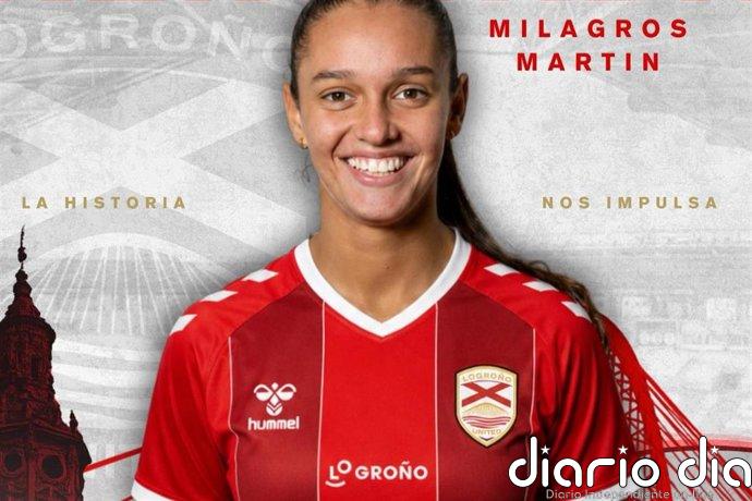 Mili Martín renueva con el Logroño United para la próxima temporada