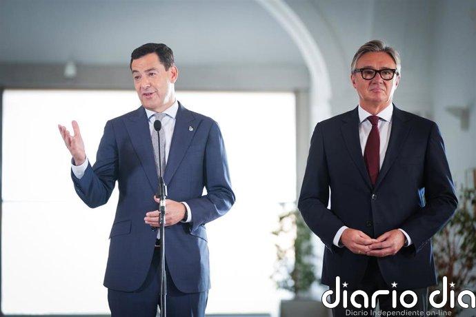 Moreno espera una legislatura "estable y cordial" con Vox pero admite "no estar contento" por no gobernar en solitario"