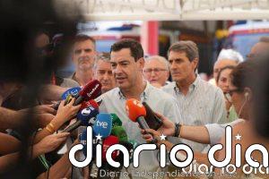 Moreno sobre el fuego de Los Gallardos (Almería): "Es una bomba de relojería, de los más complejos de los últimos años"
