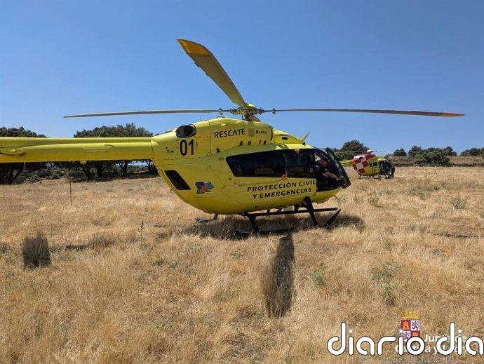 Muere un parapentista tras sufrir una caída en Villafranca de la Sierra (Ávila)