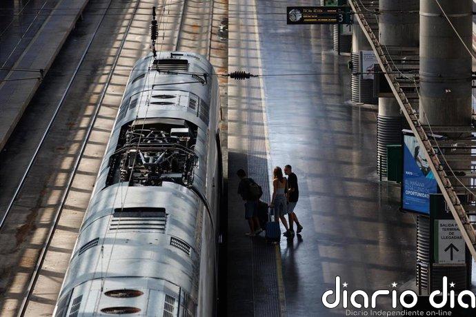 Normalizada la circulación de la línea de Alta Velocidad entre Andalucía y Madrid al extinguir un incendio próximo
