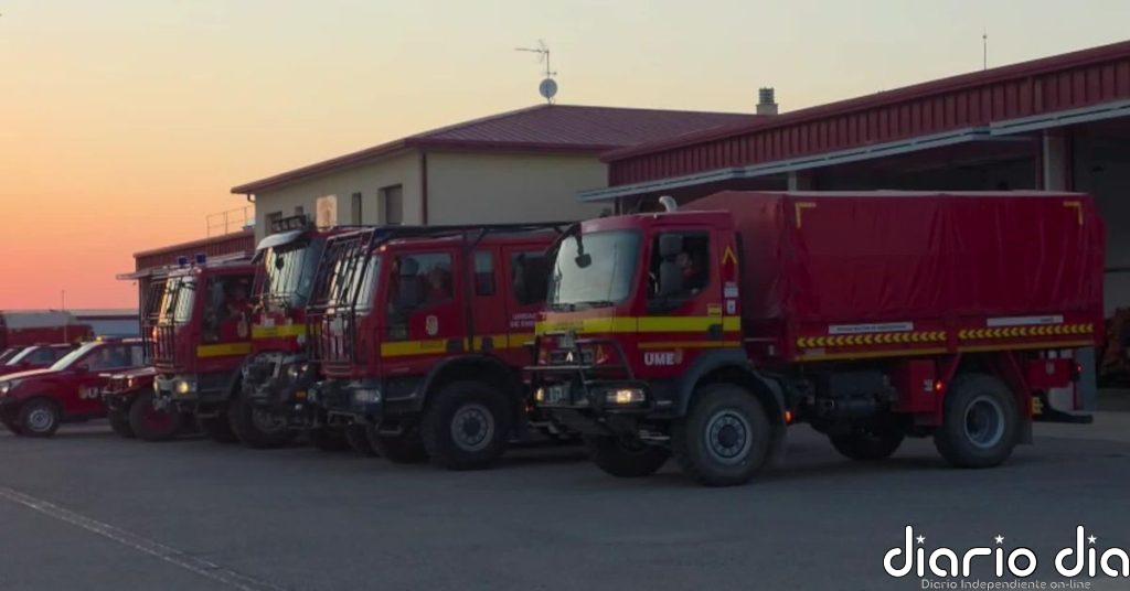 Nuevas unidades de la UME se desplazan a Cataluña para luchar contra los incendios