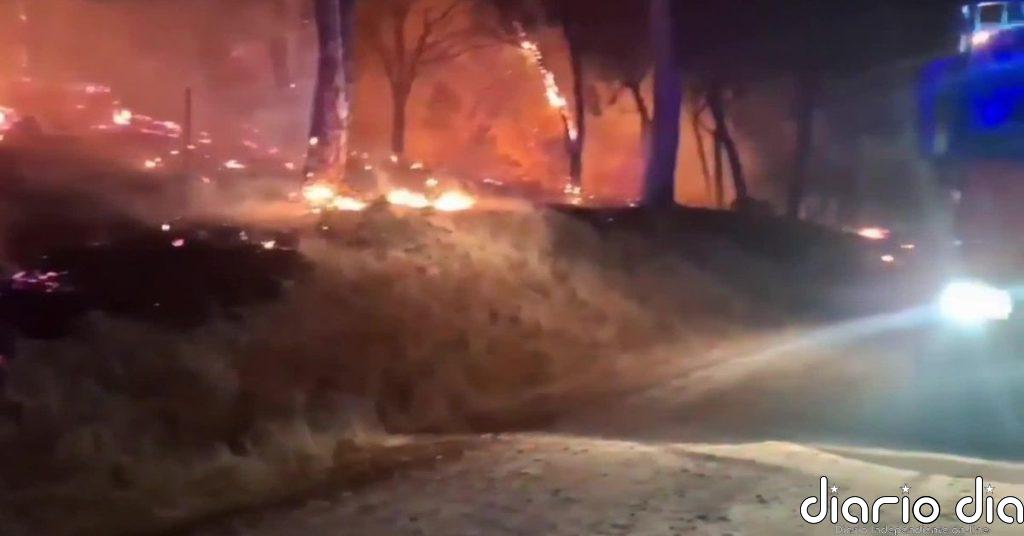 Objetivo: evitar la confluencia de los tres grandes incendios