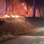 Objetivo: evitar la confluencia de los tres grandes incendios
