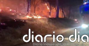 Objetivo: evitar la confluencia de los tres grandes incendios