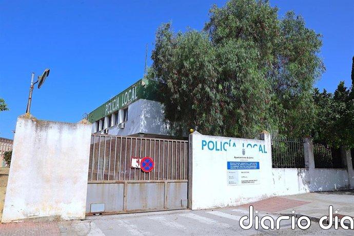Obras "a buen ritmo" en la antigua Jefatura de la Policía de Jerez para convertir El Almendral en sede administrativa