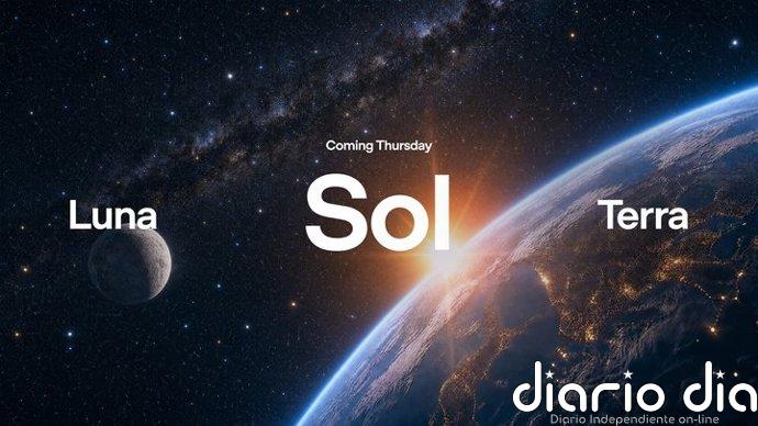 OpenAI anuncia que GPT-5.6 Sol, junto con Terra y Luna, se lanzará globalmente este jueves