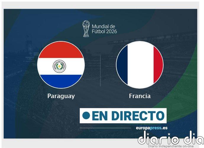 Paraguay 0 - 0 Francia, en directo hoy: sigue el partido de Copa Mundial de la FIFA minuto a minuto