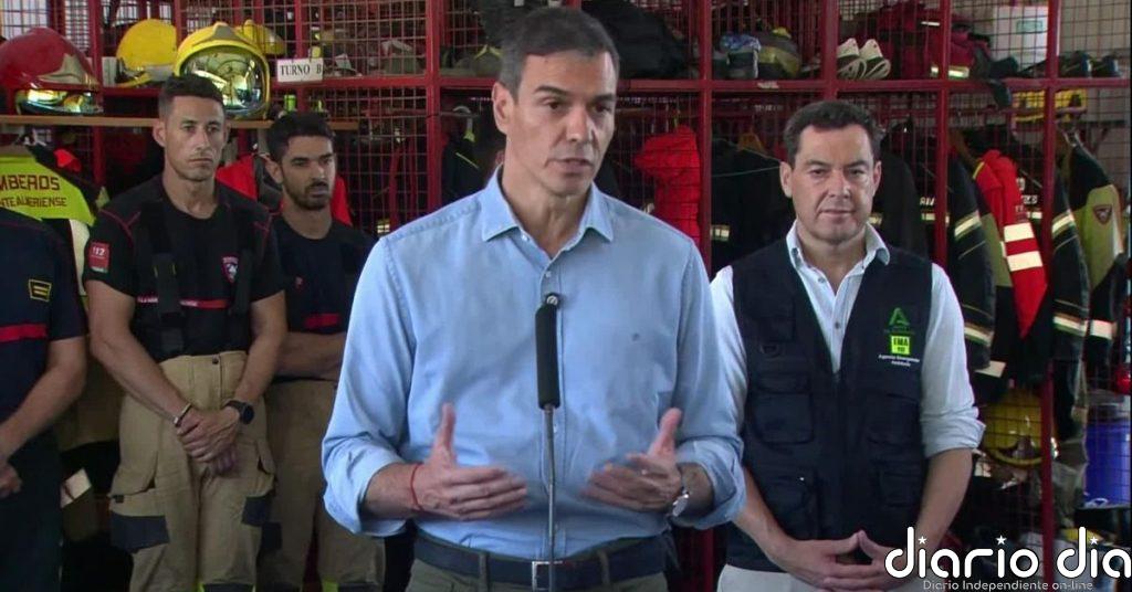 Pedro Sánchez avisa de que “la emergencia climática mata” durante su visita a Almería