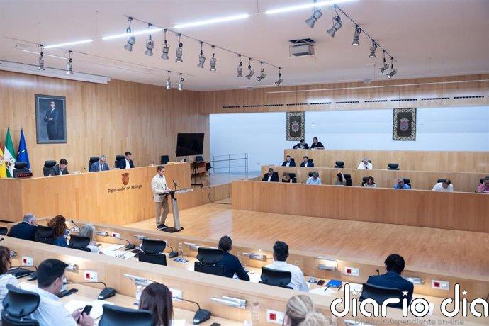 Plan de Cooperación, el pacto PP-Vox en Andalucía y ayudas por temporales, a debate en el pleno de Diputación de Málaga