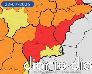 Previsión meteorológica para este jueves, 23 de julio: aviso rojo por temperaturas que pueden alcanzar los 44 grados