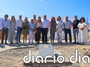 Primera piedra de la futura residencia de mayores 'María Yolanda Salvatierra Pérez' de Gallur