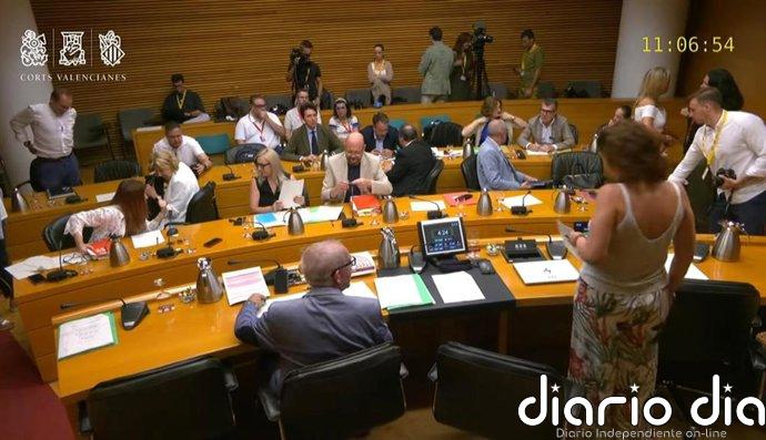 PSPV y Compromís estudian llevar a la justicia la alusión de "información privilegiada" de un diputado de Vox