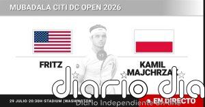 Rafael Jodar - Kei Nishikori, en directo hoy: sigue el partido de Mubadala Citi DC Open