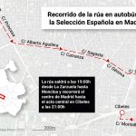 Recorrido de la selección española en Madrid hoy: horario, ruta y cortes de tráfico por la celebración del Mundial 2026