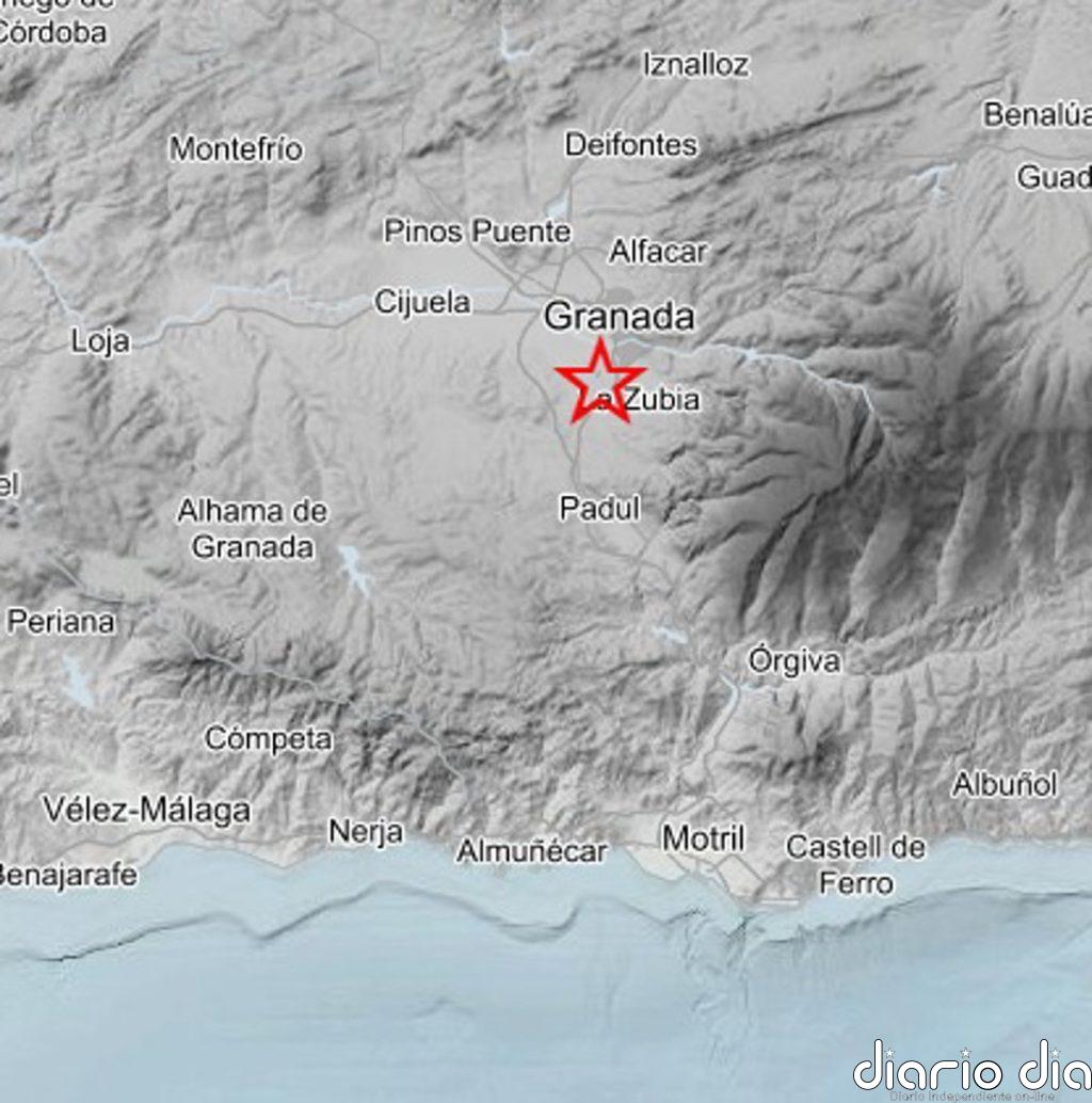 Registrado un terremoto de magnitud 3,7 con epicentro en Ogíjares (Granada)
