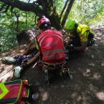 Rescatado en Picos de Europa un senderista vizcaíno de 23 años deshidratado