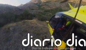 Rescatado un joven lesionado en la ruta del canón del río Tera en Galende (Zamora)