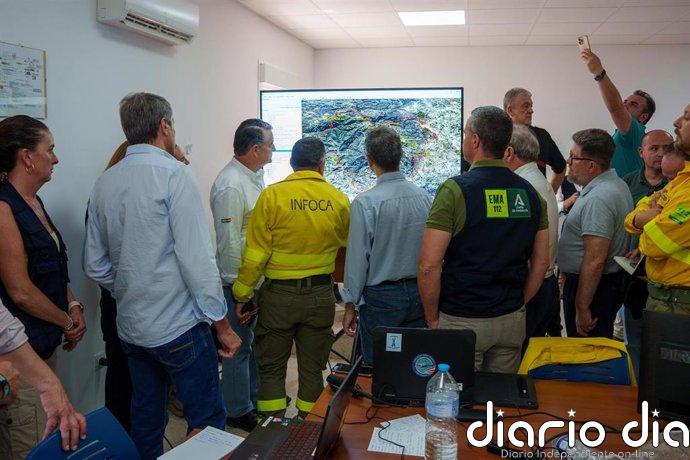 Responsable de Interior entiende que la Junta atendió a "criterios objetivos" para actuar ante el incendio de Almería