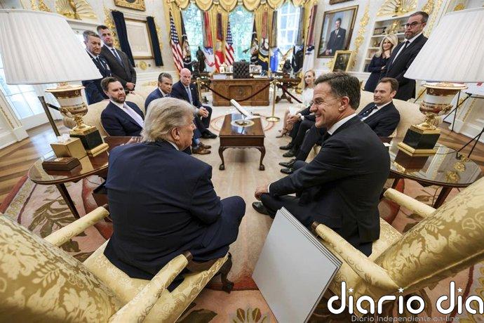 Rutte felicita a EEUU entre menciones a Reagan y a la lucha conjunta contra el fascismo y el comunismo