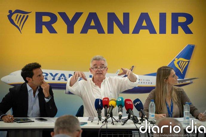 Ryanair carga nuevamente contra Von der Leyen por los retrasos en el control aéreo en Europa y pide medidas