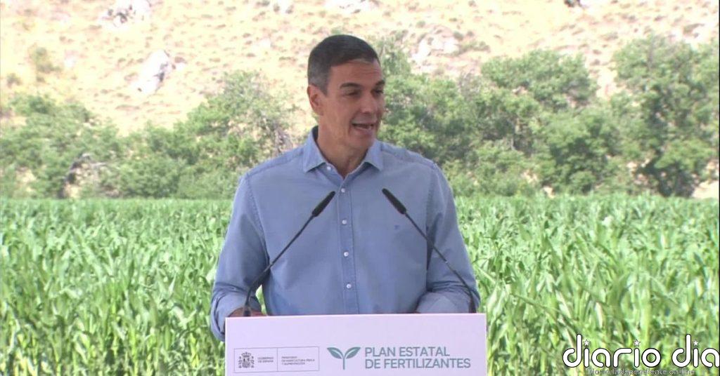 Sánchez: "Hemos movilizado más de 1.100 millones de euros en ayudas al sector primario para paliar esta crisis"