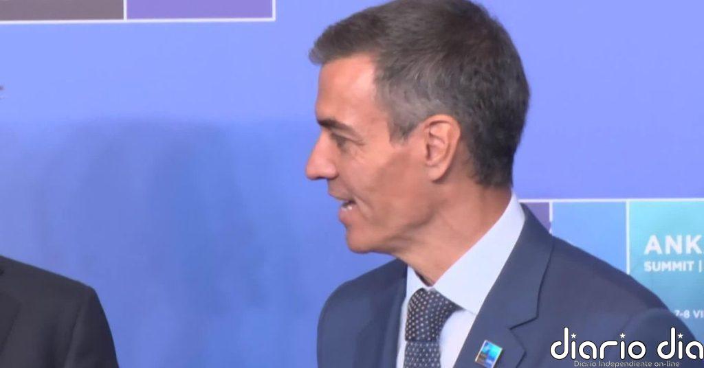 Sánchez llega a la Cumbre de la OTAN en Ankara