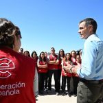 Sánchez recibe al personal del hospital de campaña de AECID a su regreso de Venezuela tras atender a 4.000 pacientes