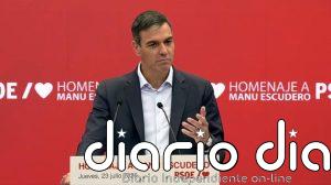Sánchez recuerda la figura de Manuel Escudero como eje de la "transformación" del socialismo democrático