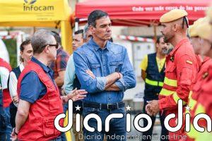 Sánchez transmite su "apoyo" a los desalojados por los incendios e insta a "reforzar la unidad frente a la emergencia"