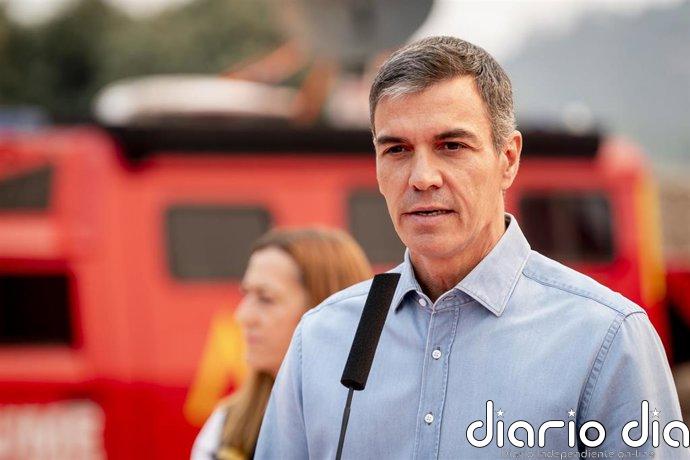 Sánchez visitará este domingo la zona afectada por los incendios de Ávila
