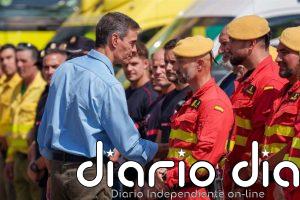 Sánchez vuelve a pedir un pacto de Estado contra el cambio climático tras el incendio mortal de Los Gallardos