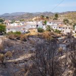 Sánchez y Moreno visitan este lunes zonas afectadas por el incendio forestal de Los Gallardos