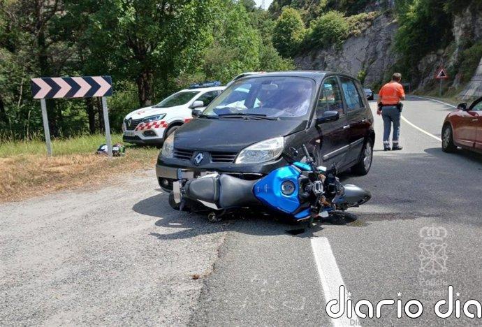 Seis personas trasladadas tras un accidente de tráfico en Saigots
