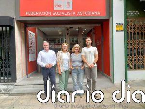 Sergio Llera, Enrique Rodríguez Nuño y Almudena Cueto obtienen los avales para las primarias del PSOE de Oviedo