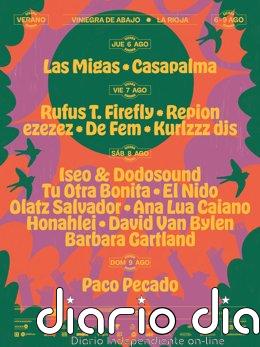 Sierra Sonora Verano roza el lleno con Iseo & Dodosound, Rufur T. Firefly, Repion y Las Migas