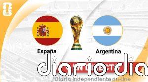 Sigue en directo el España-Argentina