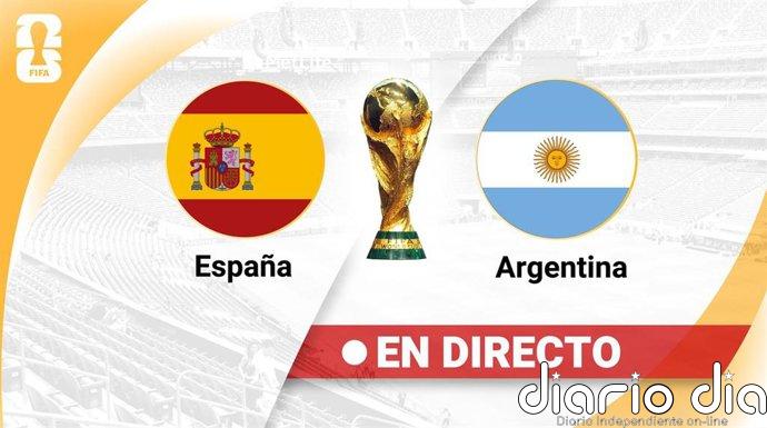 Sigue en directo el España-Argentina
