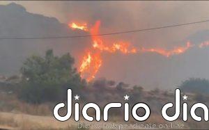 Sucesos.- Elevada a fase de emergencia 1 el incendio de Los Gallardos