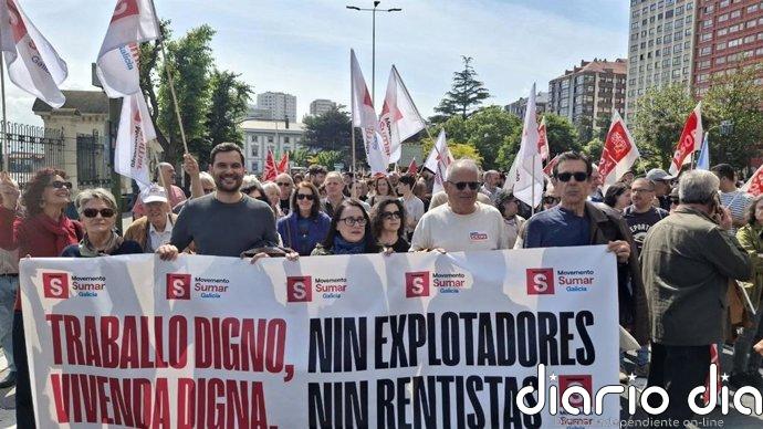 Sumar Galicia propone a BNG y a PSdeG unir sus listas en el Senado en las próximas elecciones