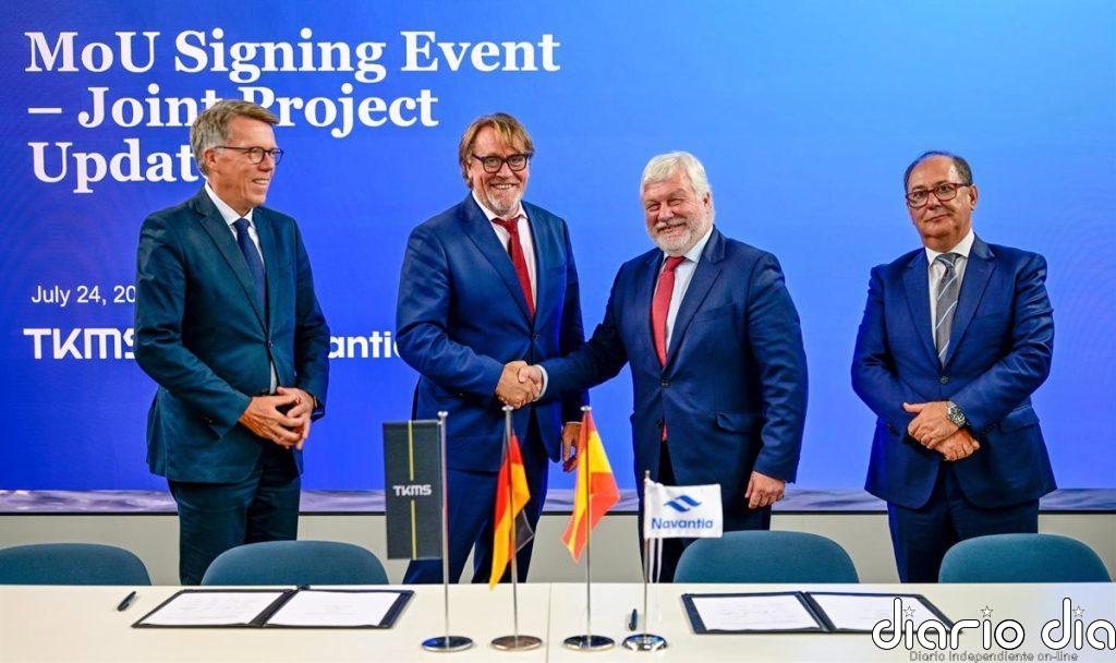 TKMS y Navantia avanzan en su alianza en submarinos para establecer un marco de colaboración antes de 2027