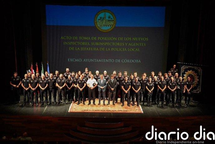 Toman posesión 30 nuevos agentes de la Policía Local de Córdoba tras su formación