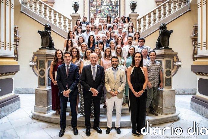 Toman posesión en Málaga 50 nuevos funcionarios de carrera