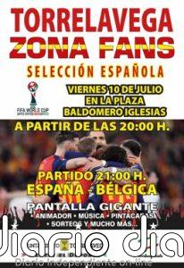 Torrelavega instalará una pantalla gigante para ver el partido de España en los cuartos de final del Mundial