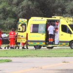 Trasladan a Sevilla a cuatro de los heridos en el incendio de Los Gallardos con quemaduras más graves
