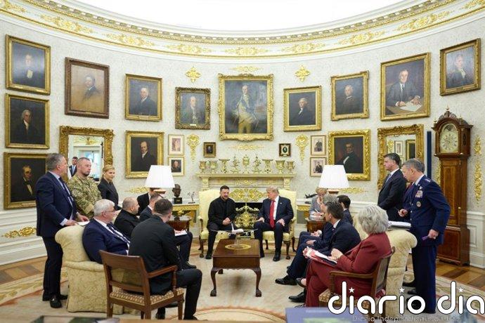 Trump tras su reunión con Zelenski: "Me gustaría que pusiera fin a la guerra"
