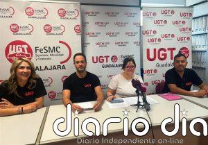UGT acusa a la patronal de bloquear el convenio de Logística en Guadalajara y rechaza cualquier recorte de derechos