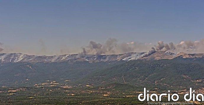 Un detenido y un investigado por el fuego de Burgohondo (Ávila), provocado por el uso de maquinaria prohibida