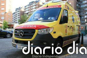Un herido tras salirse de la vía y chocar contra una pared en Venta de Baños (Palencia)
